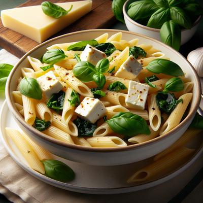 Image of Smoked Mozzarella and Greens Penne