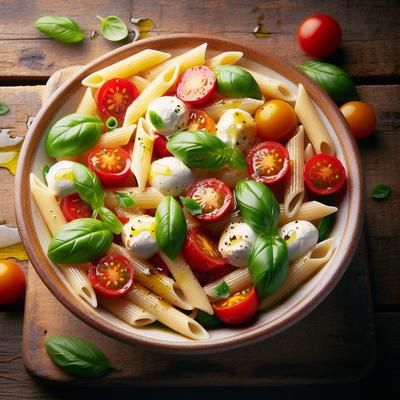 Image of Smoked Mozzarella and Penne Salad