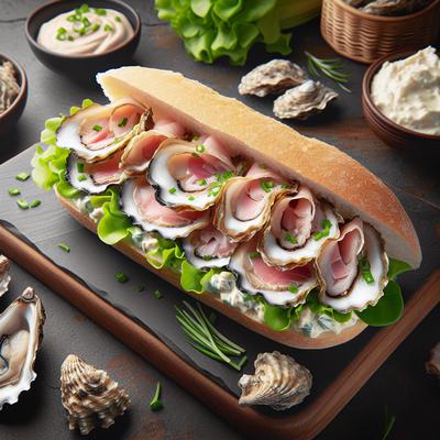 Image of Smoked Oyster Roll