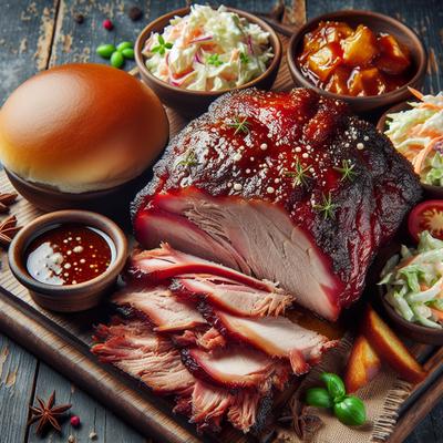 Image of Smoked Pork Carolina Style