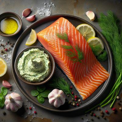 Image of Smoked Salmon and Herb Butter