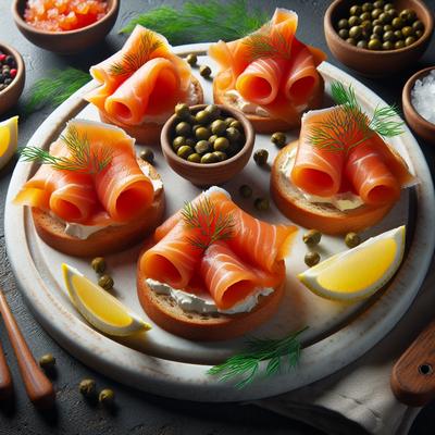 Image of Smoked Salmon Appetizers