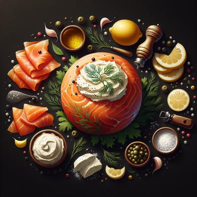 Image of Smoked Salmon Ball