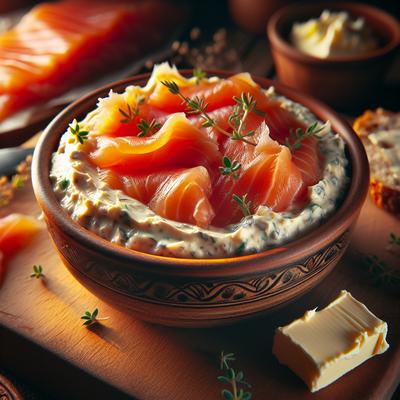Image of Smoked Salmon Butter