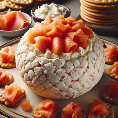 Image of Smoked Salmon Cheese Ball