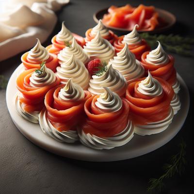 Image of Smoked Salmon Cream Cheese Swirls