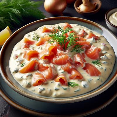Image of Smoked Salmon Cream Sauce