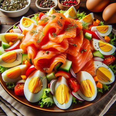 Image of Smoked Salmon Egg Salad