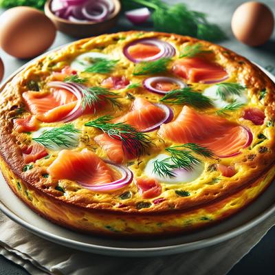 Image of Smoked Salmon Frittata