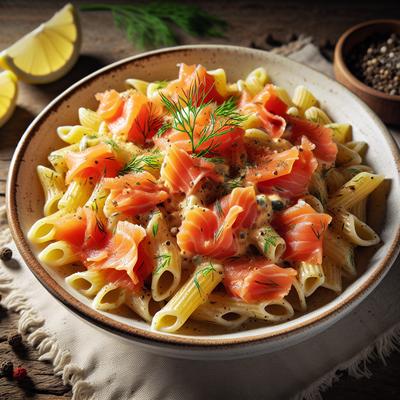 Image of Smoked Salmon Pasta