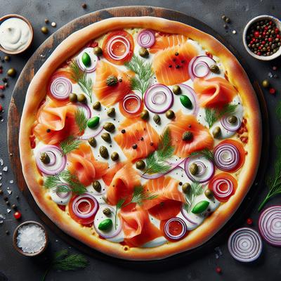 Image of Smoked Salmon Pizza