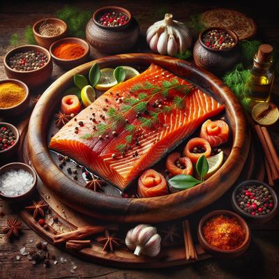 Image of Smoked Salmon Red Lion Inn Style