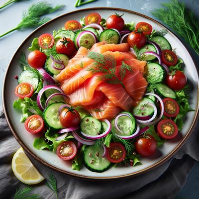 Image of Smoked Salmon Salad