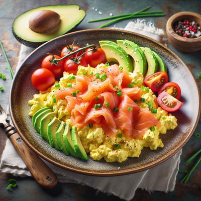 Image of Smoked Salmon Scramble