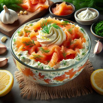 Image of Smoked Salmon Spread Lightened Up