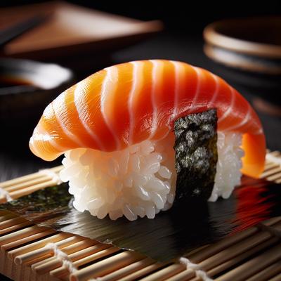Image of Smoked Salmon Sushi