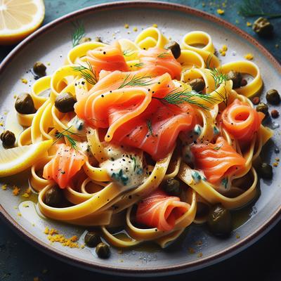 Image of Smoked Salmon Tagliatelle
