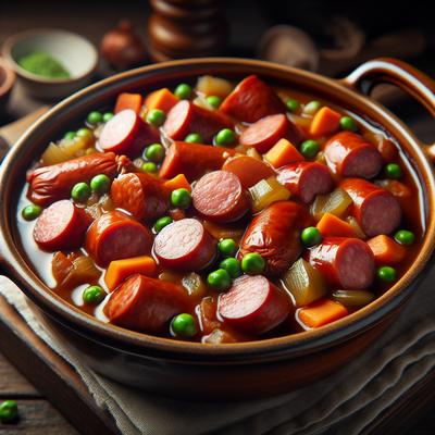 Image of Smoked Sausage Casserole