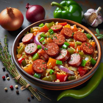 Image of Smoked Sausage Jambalaya