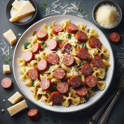 Image of Smoked Sausage Pasta W Cheese