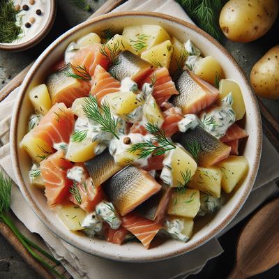 Image of Smoked Trout Potato Salad