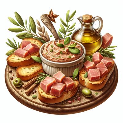 Image of Smoked Tuna Pate with Crostini