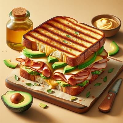Image of Smoked Turkey and Avocado Melt