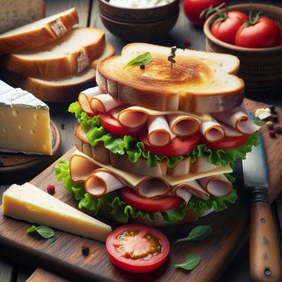 Image of Smoked Turkey and Brie Sandwiches