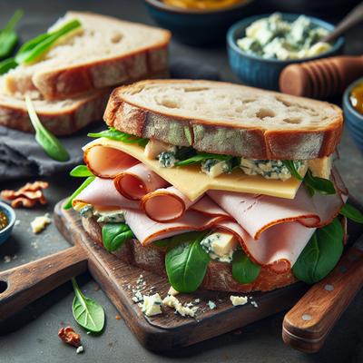 Image of Smoked Turkey and Stilton Sandwich