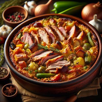 Image of Smoked Turkey Casserole