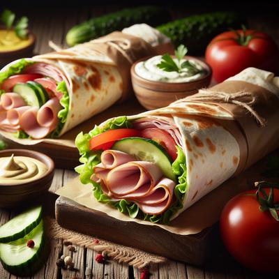 Image of Smoked Turkey Wraps