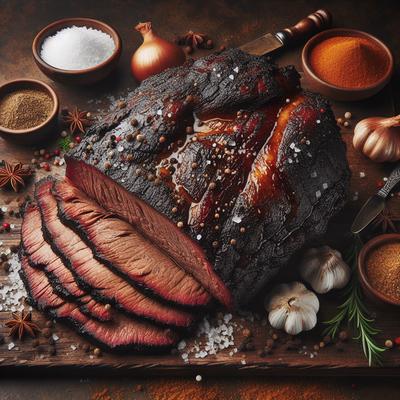 Image of Smoked Whole Brisket with Burnt Ends