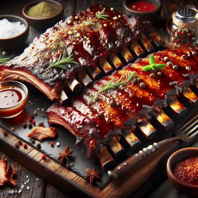 Image of Smokehouse Oven Baked Back Ribs