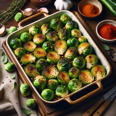 Image of Smokey Brussels Sprouts Bake