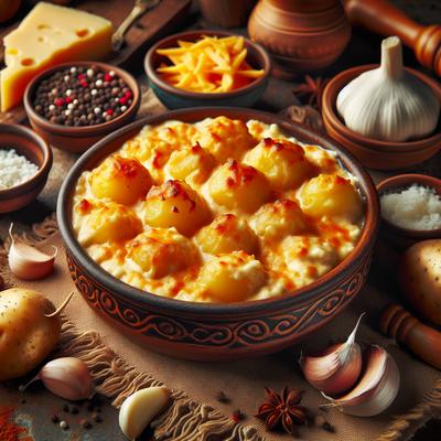 Image of Smokey Cheesy Potatoes
