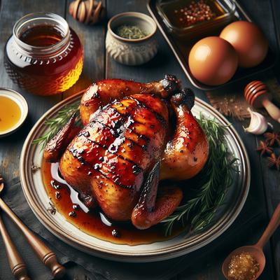 Image of Smokey Honey Glazed Chicken