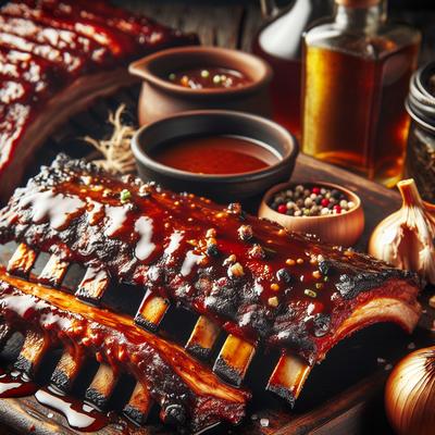 Image of Smokey Ribs Barbecue Basting Sauce