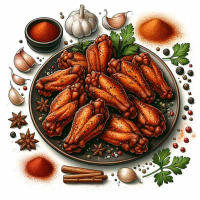 Image of Smokey Spiced Chicken Wings