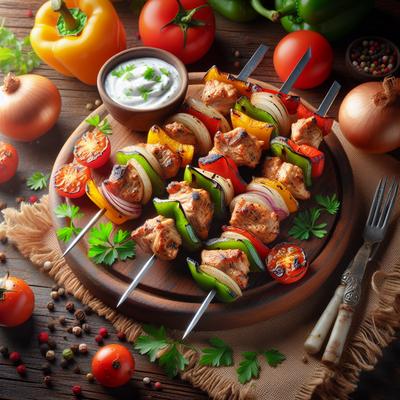 Image of Smokin Chicken Kebabs