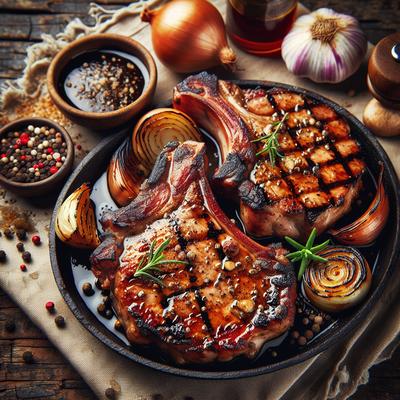 Image of Smokin Grilled Pork Chops