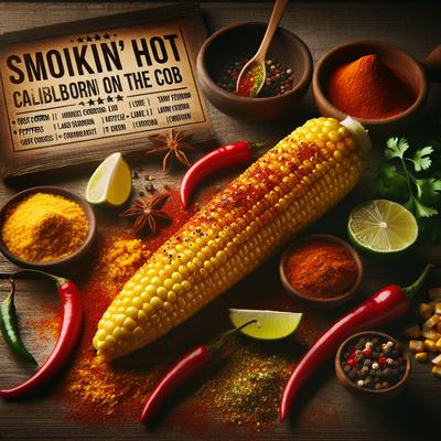 Image of Smokin Hot Caribbean Spiced Corn on the Cob