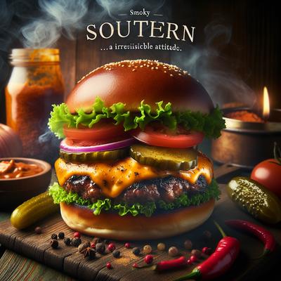 Image of Smokin Hot Sassy Saucy Southern Burgers with Attitude