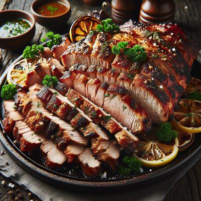 Image of Smokin Succulent Grilled Pork