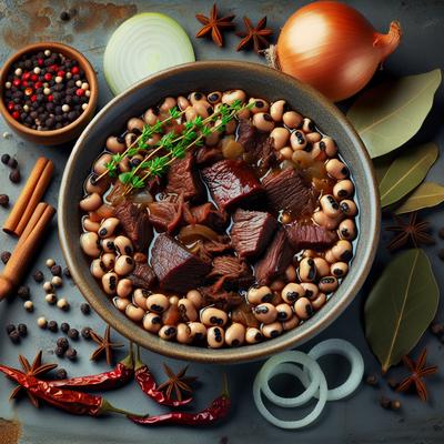 Image of Smoky Beef with Black Eyed Peas