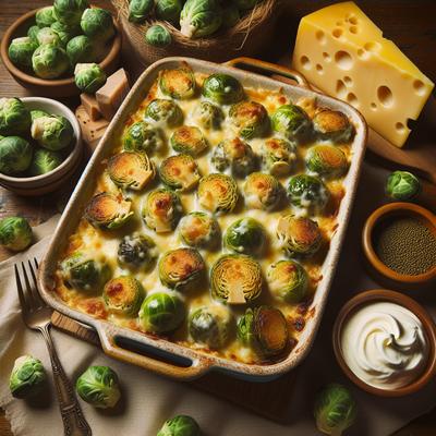 Image of Smoky Brussels Sprouts Gratin