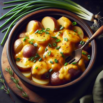 Image of Smoky Cheese and Potato Bake Crock Pot