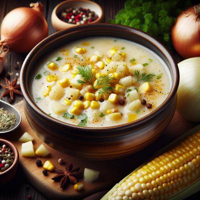 Image of Smoky Fresh Corn Chowder