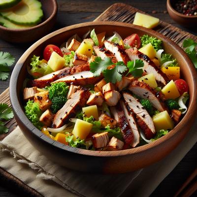 Image of Smoky Hawaiian Chicken Salad