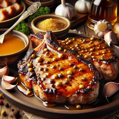 Image of Smoky Maple Mustard Chops