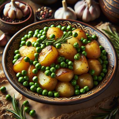 Image of Smoky Peas Potatoes